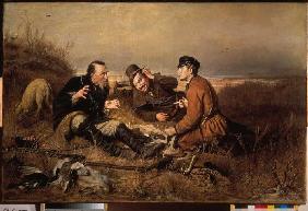 Gespräch unter Jägern 1871