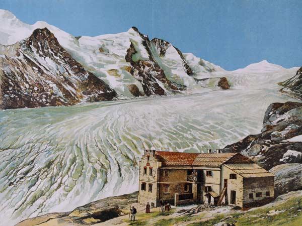 Großglockner ,  Farblitho. 1880