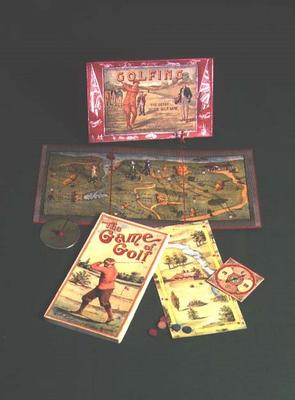 Golfing Board Games - American and English (photo) von 