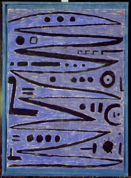 Heroic Strokes of the Bow, 1938 (tempera on paper on cloth with gesso backing)  von 