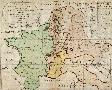 Hist.Landkarte Europa 870
