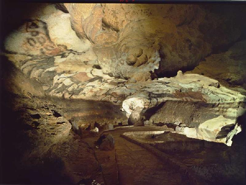 Höhle von Lascaux,  Saal der Stiere von 