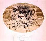 Hindu Vegetable and Fruit Sellers in Madras, 19th century (sepia photo) 14th