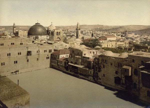 Jerusalem, Hiskias Teich von 