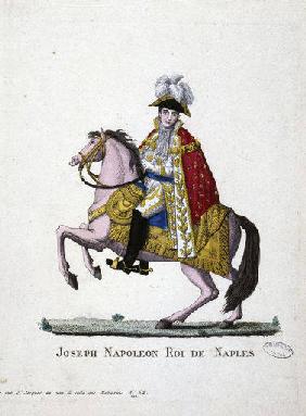 Joseph Bonaparte, Reiterbildnis / Kpfst.