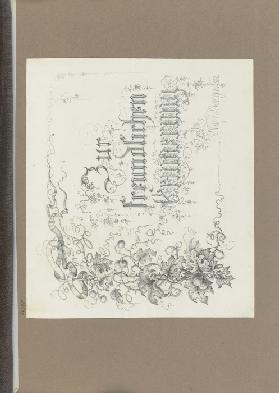 Klebealbum der Marie Auguste Emilie Freiin von Günderrode, Seite 56