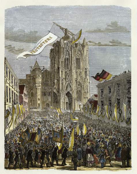Köln, Dombaufest 1848