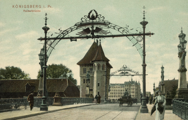 Königsberg, Kaiserbrücke von 