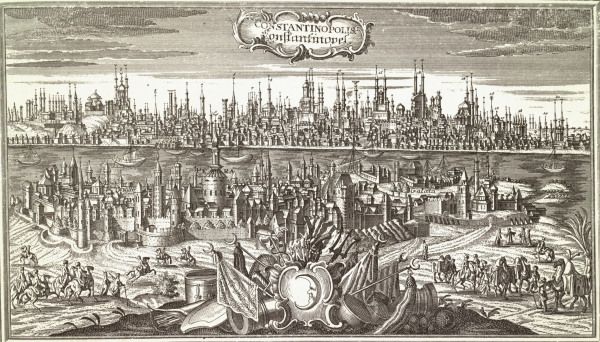 Konstantinopel, Stadtansicht / n.Werner von 