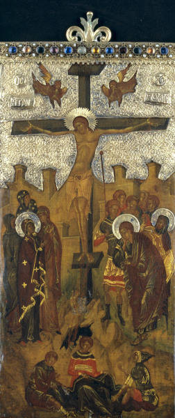 Kreuzigung / byzantinisch 14.Jh. von 