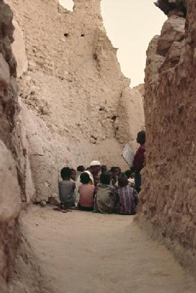 Koranic school in an Algerian village (photo) 