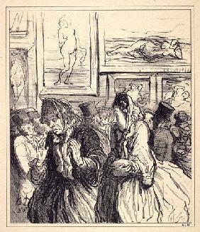 Kunstausstellung, ..des Venus / Daumier