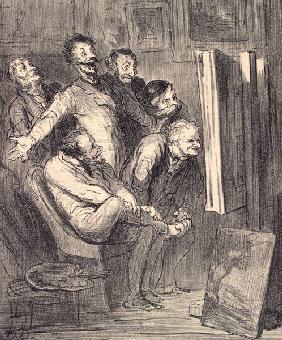 Kunstkritik, Epatant.. / H.Daumier