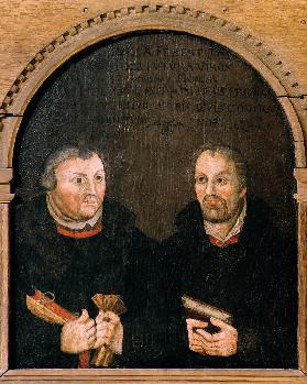Luther und Melanchthon