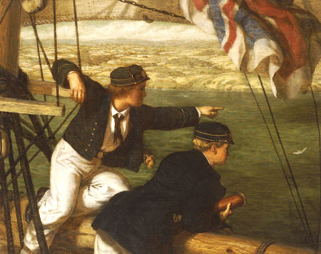 Land Ahoy !  Philip Richard Morris (1838-1902) von 