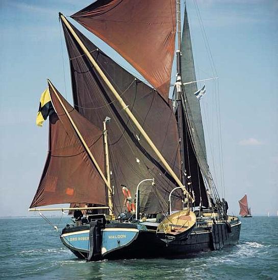 Lord Roberts boat during the Thames Barge Race von 