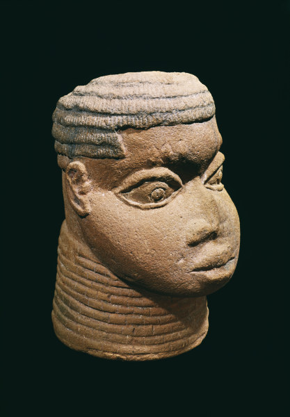 Menschl. Kopf, Benin, Nigeria von 
