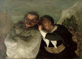 Moliere, Fourberies de Scapin / Daumier