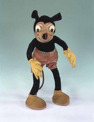 Mickey Mouse toy made by Dean's, English, 1930's (velvet) von 