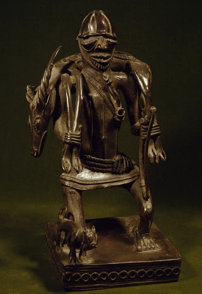 Nigeria, bronze industry, sculpture von 