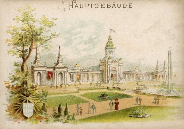 Nürnberg, Landesausstellung 1896 von 