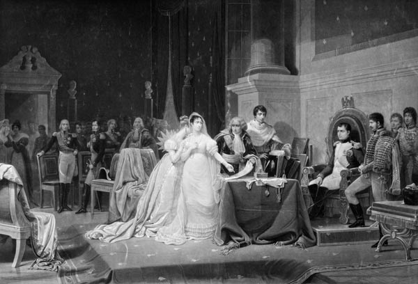 Napoleon, Scheidung Josephine / Schopin von 