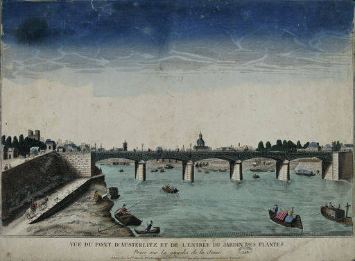 Paris, Pont d''Austerlitz / Guckkastenbl. von 