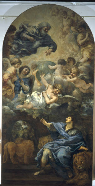 Pietro da Cortona, Daniel in Loewengrube von 
