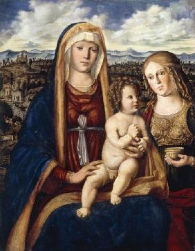 Pasqualino Veneto, Maria mit Kind u.M.