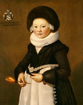 Portrait Of A Girl Of The Staude Family