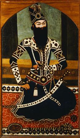 Portrait Of Fath Ali Shah Qajar