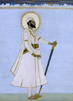 Portrait Of Maharaja Karem Singh Of Patiala