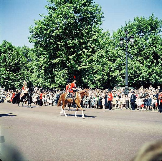 Queen Elizabeth II on horseback von 