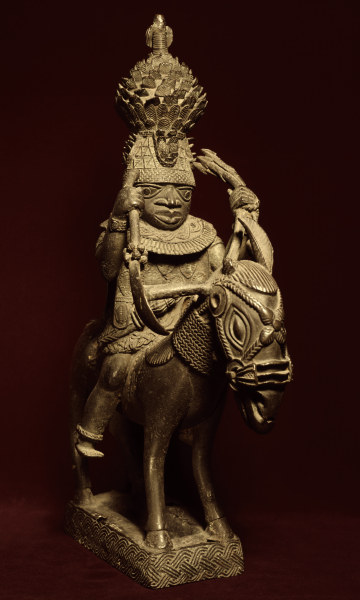 Reiter, Benin, Nigeria / Bronze von 