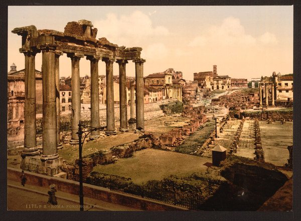 Rom, Forum Romanum, Saturntempel von 