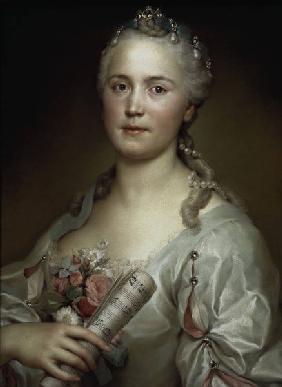 Regina Mingotti / Gemaelde von Mengs