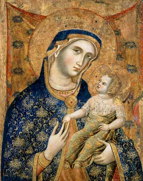 Stefano Veneziano, Maria mit Kind von 