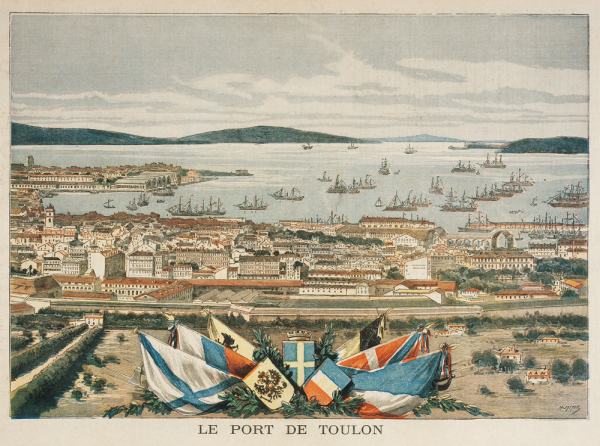 Toulon, Hafen von 