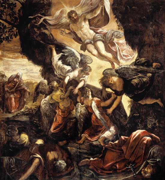 Tintoretto, Auferstehung Christi von 