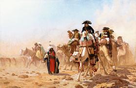 Napoleon And His General Staff In Egypt