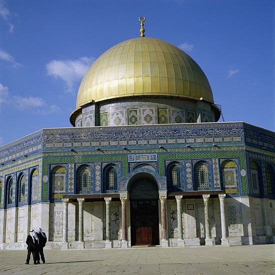The Dome of the Rock, Temple Mount, built AD 692 von 