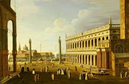 The Piazzetta, Venice, Looking South Towards San Giorgio Maggiore von 