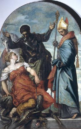 Tintoretto, Ludwig v.Toulouse u.Georg