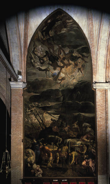 Tintoretto, Anbetung Goldenes Kalb von 