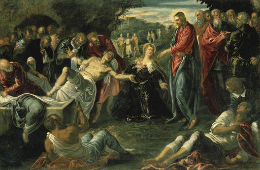 Tintoretto, Auferweckung Lazarus von 