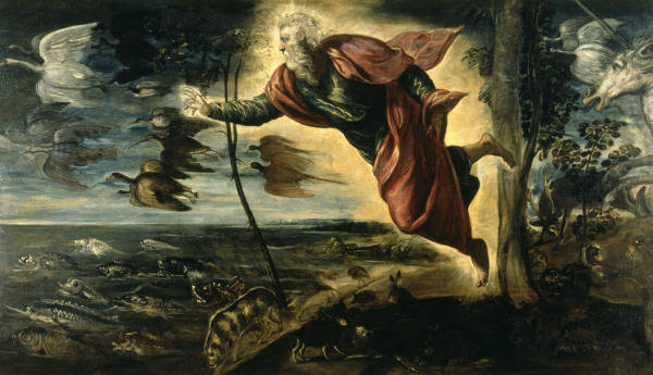 Tintoretto, Erschaffung der Tiere von 