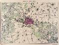 Topographische Karte d.Umgegend v.Berlin