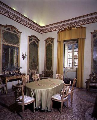 The Dining Room, designed for Cardinal Pietro Aldobrandini by Giacomo della Porta (1532-1602) 1601 ( von 