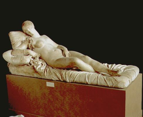 The Venus of Titian, sculpture by Lorenzo Bartolini (1777-1850) (plaster) von 