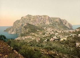 Capri, Blick auf Stadt Capri
